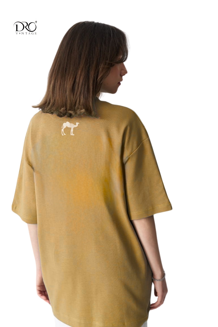 Dro Vintage Camel Graphic T-Shirt